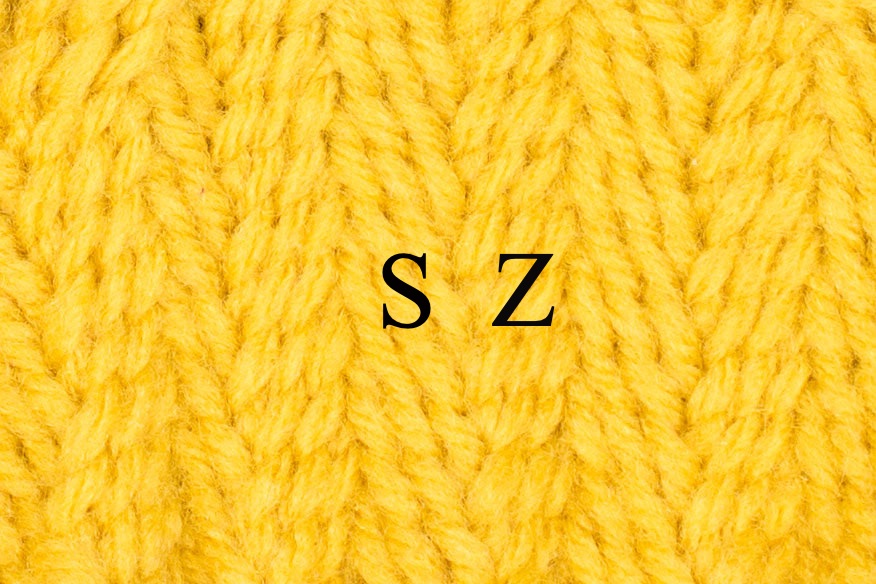 Interlinked sprang S&Z horizontal texture photo